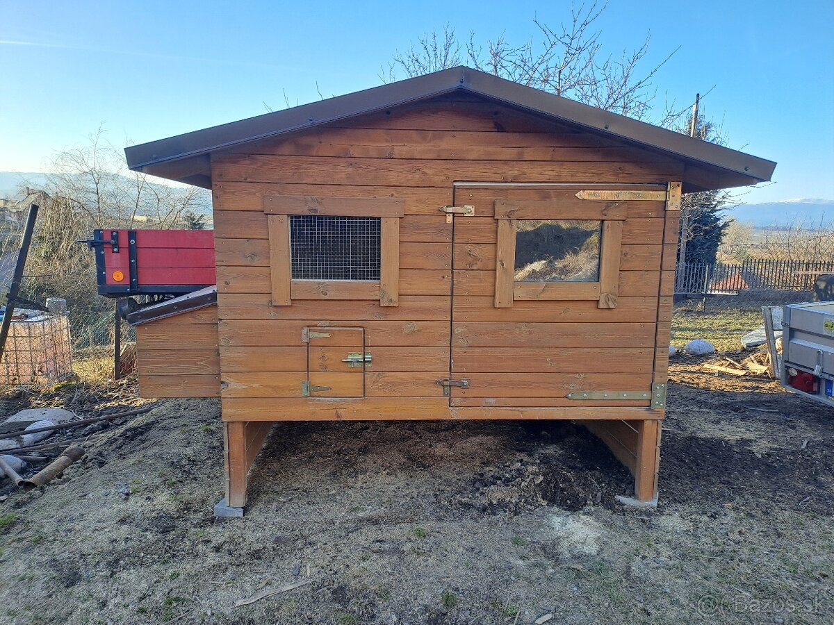 Kurín - Kurník pre sliepky - 2