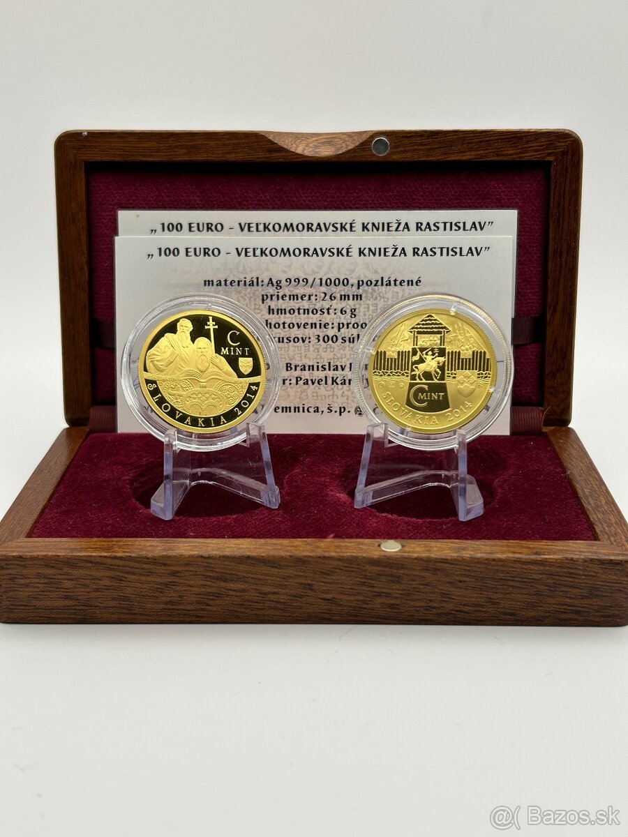 Sada nevydané návrhy 100 euro € Rastislav - 2