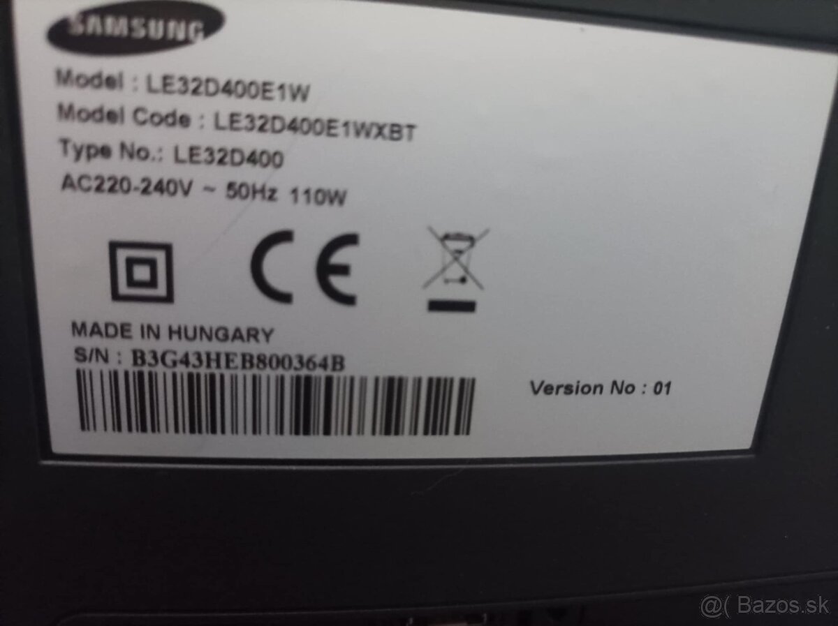 Samsung Tv 32" + Sedacia súprava - 2