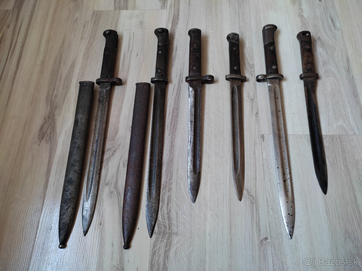 Rakúsko uhorske bodaky a ČS bodaky - 2