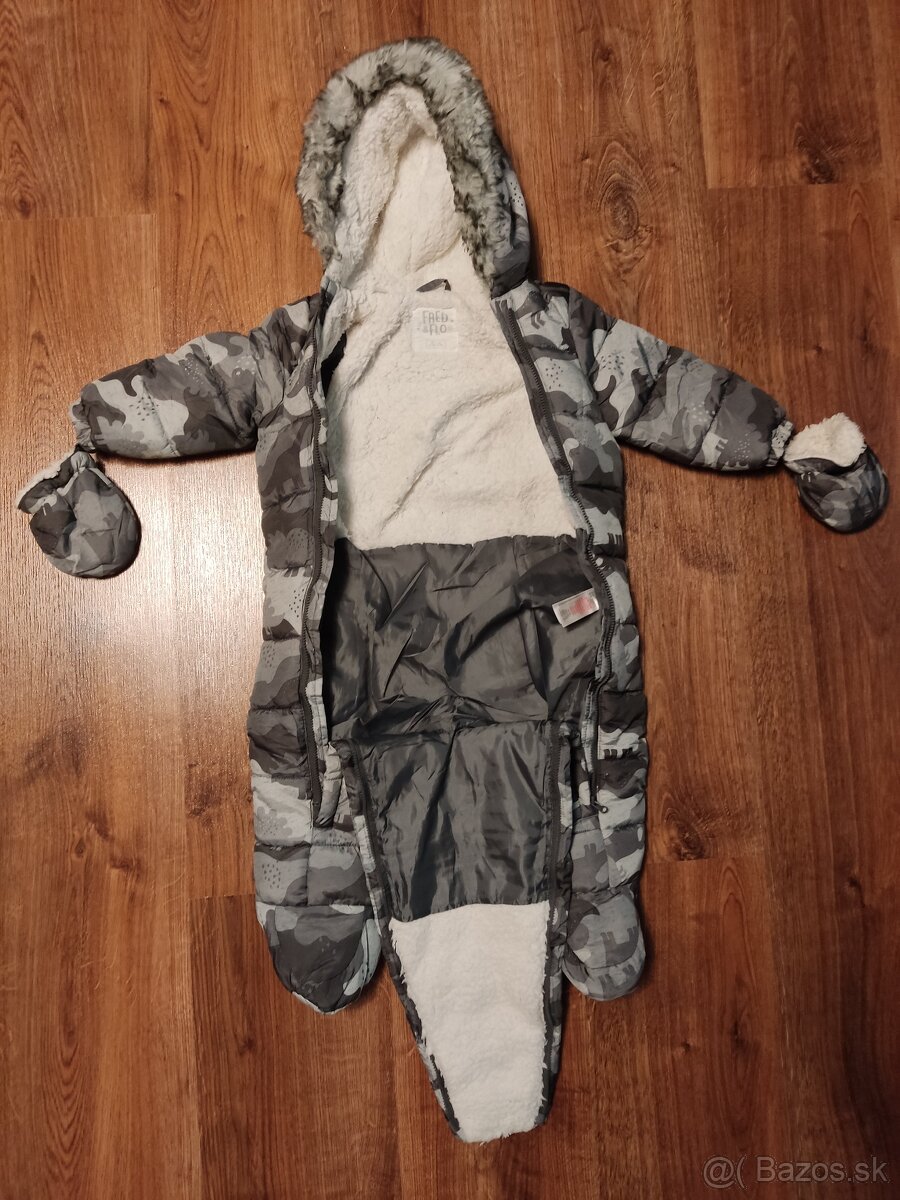 Detská zimná kombinéza veľ. 80 - 2