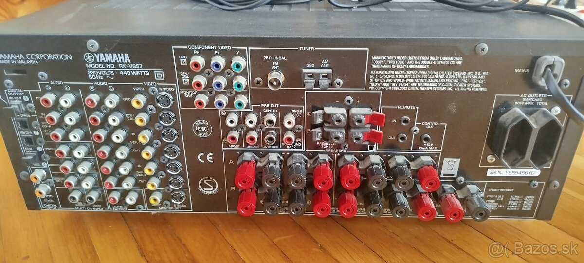 Receiver Yamaha RX-V 657 - 2