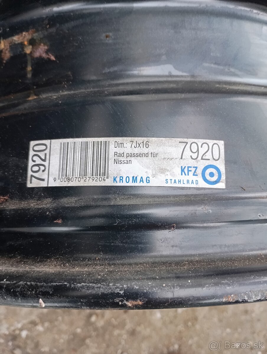 Predám disky na nissan - 2