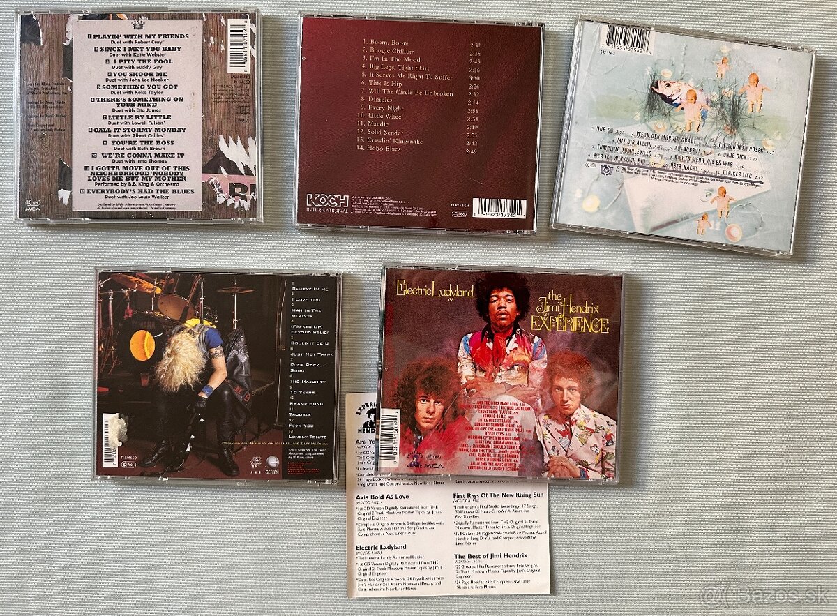 Cdčka Duff,B.B.King,Hendrix,Element of Crime - 2