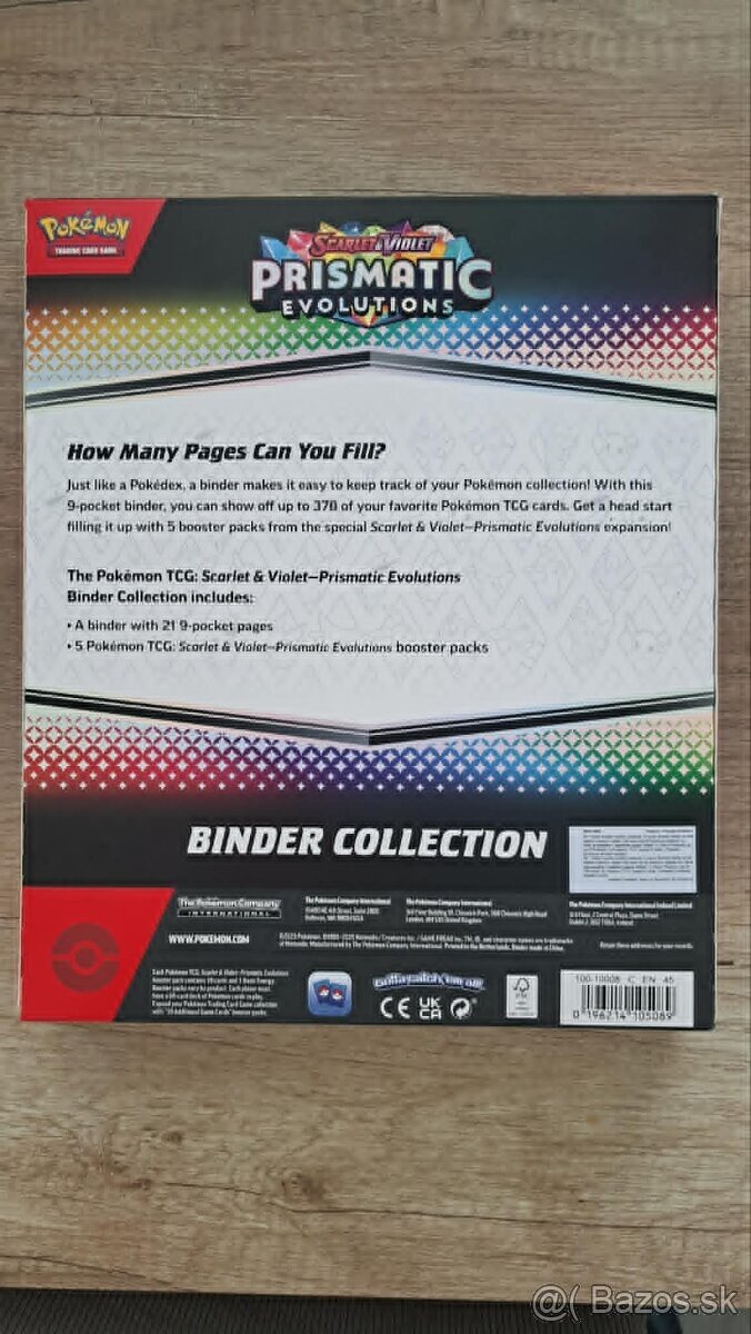 Pokemon Prismatic Evolutions Binder Collection - 2