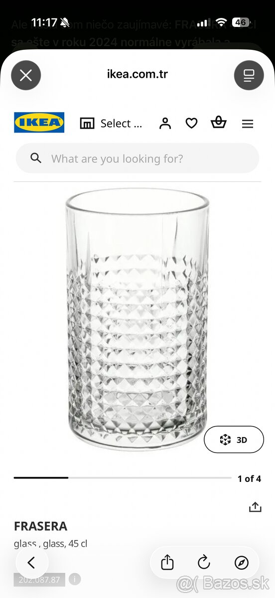 Dopyt - Ikea Frasera pohár - 2