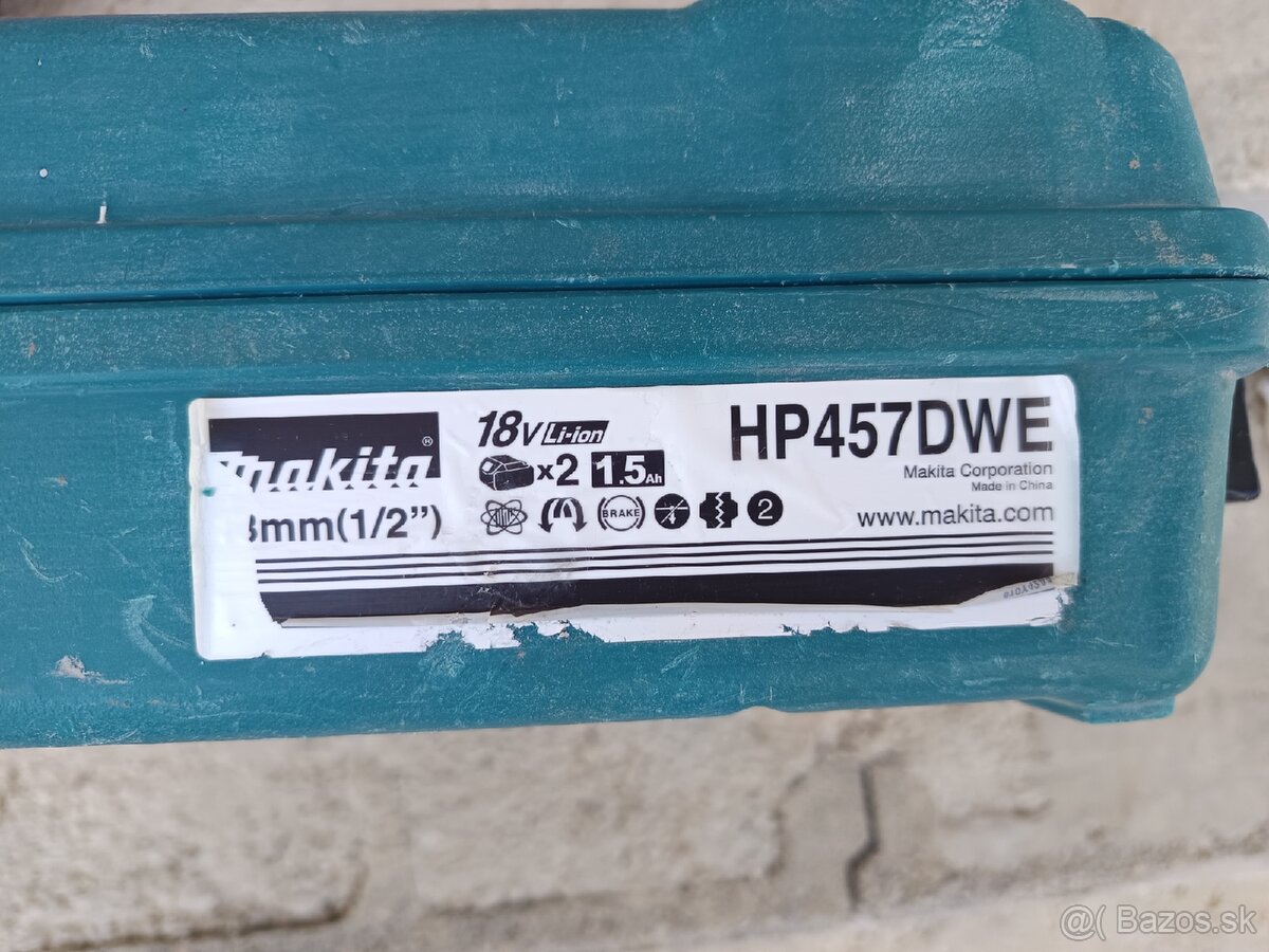Kufrik Makita s nabijačkou - 2