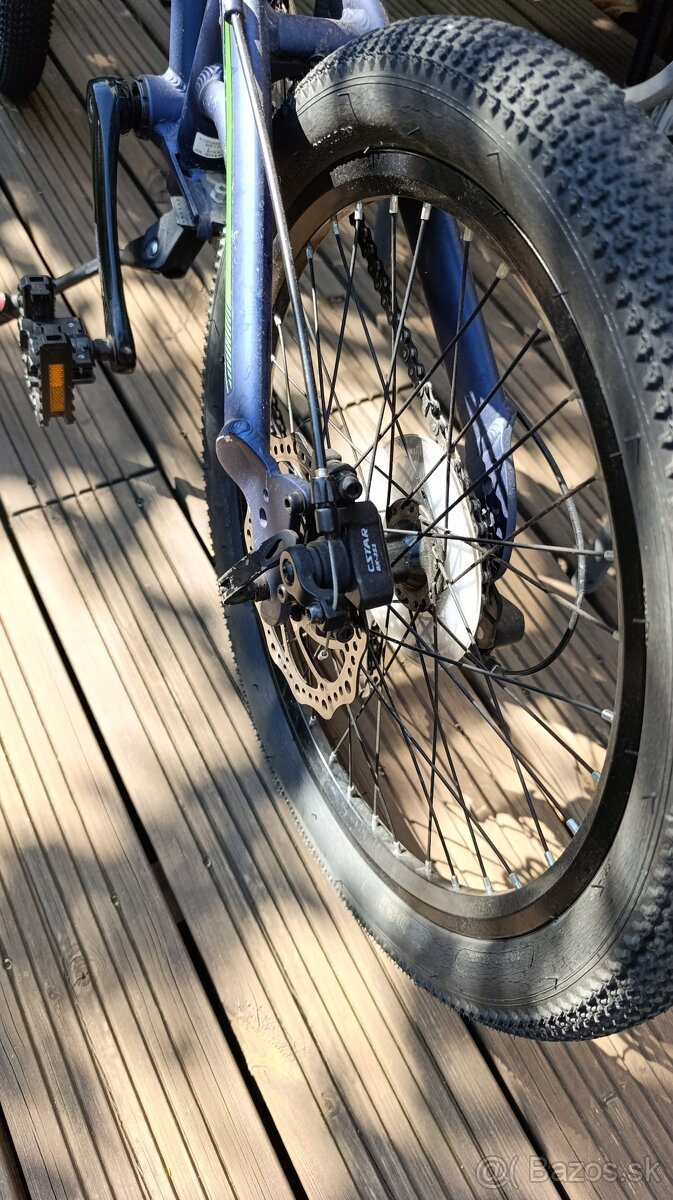 Predám skladací hliníkový bicykel 20" - 2