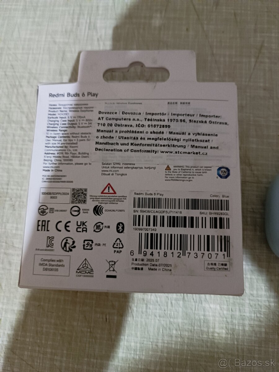 xiaomi redmi buds 6 play - 2