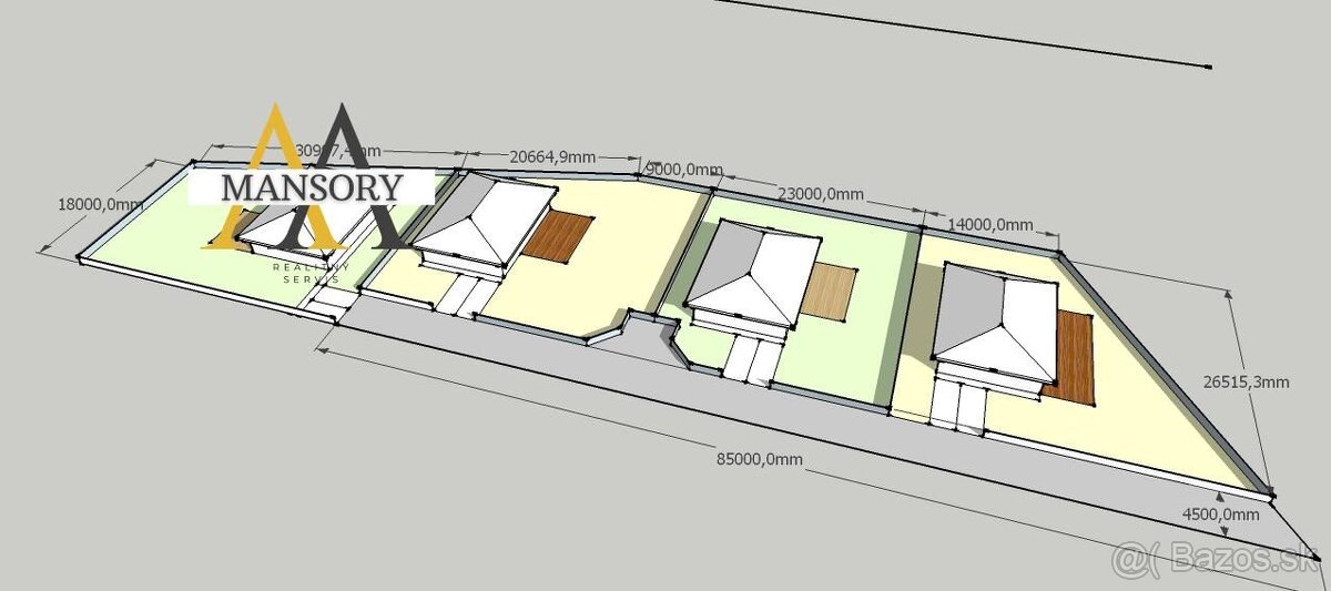 NA PREDAJ, Pozemok 705m2 v Terchovej vhodný na výstavbu - 2