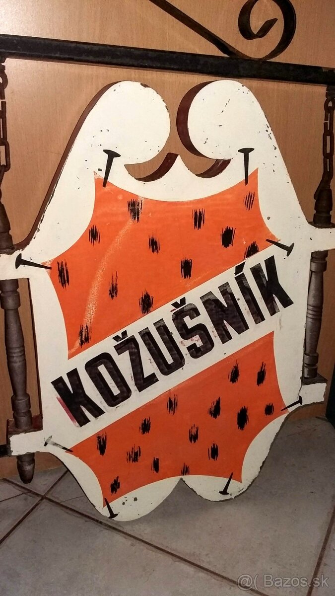 Retro reklamná tabuľa - 2