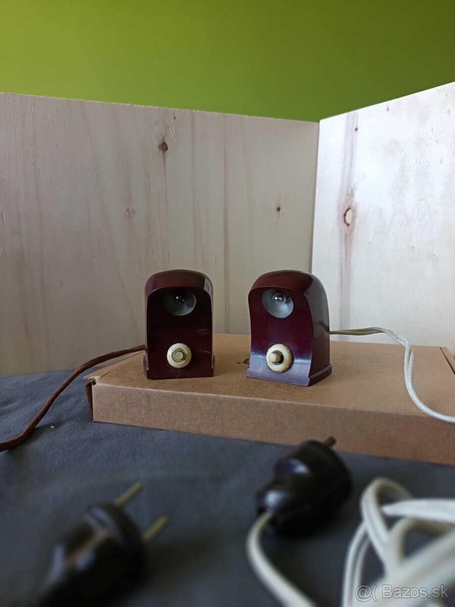 Bakelitove lampičky - 2