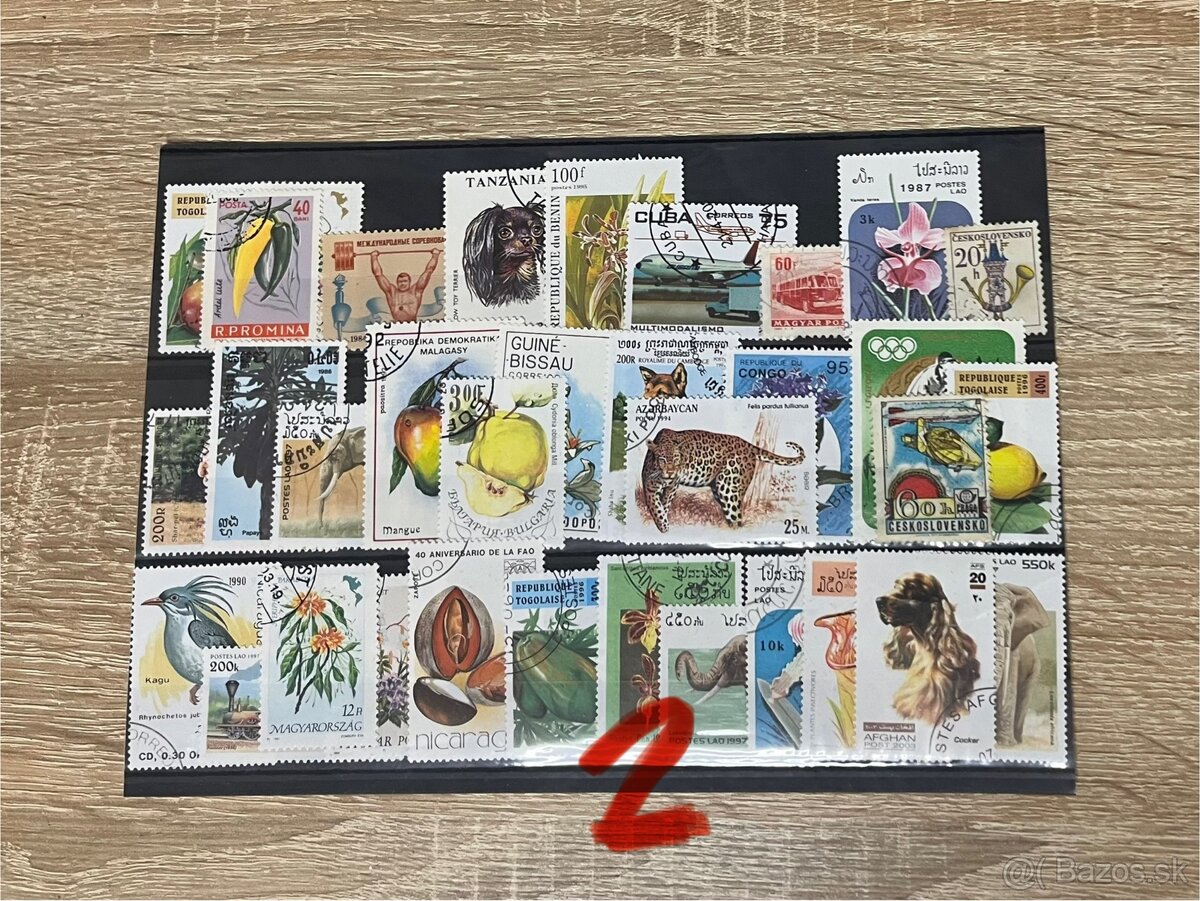 Poštové známky z rôznych krajín - 2