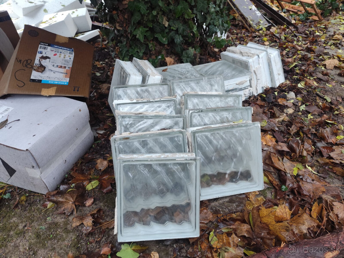 Darujem použité sklobetónové tvárnice - 2