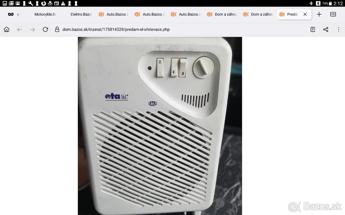 Predám ohrievače plne funkčné - 2