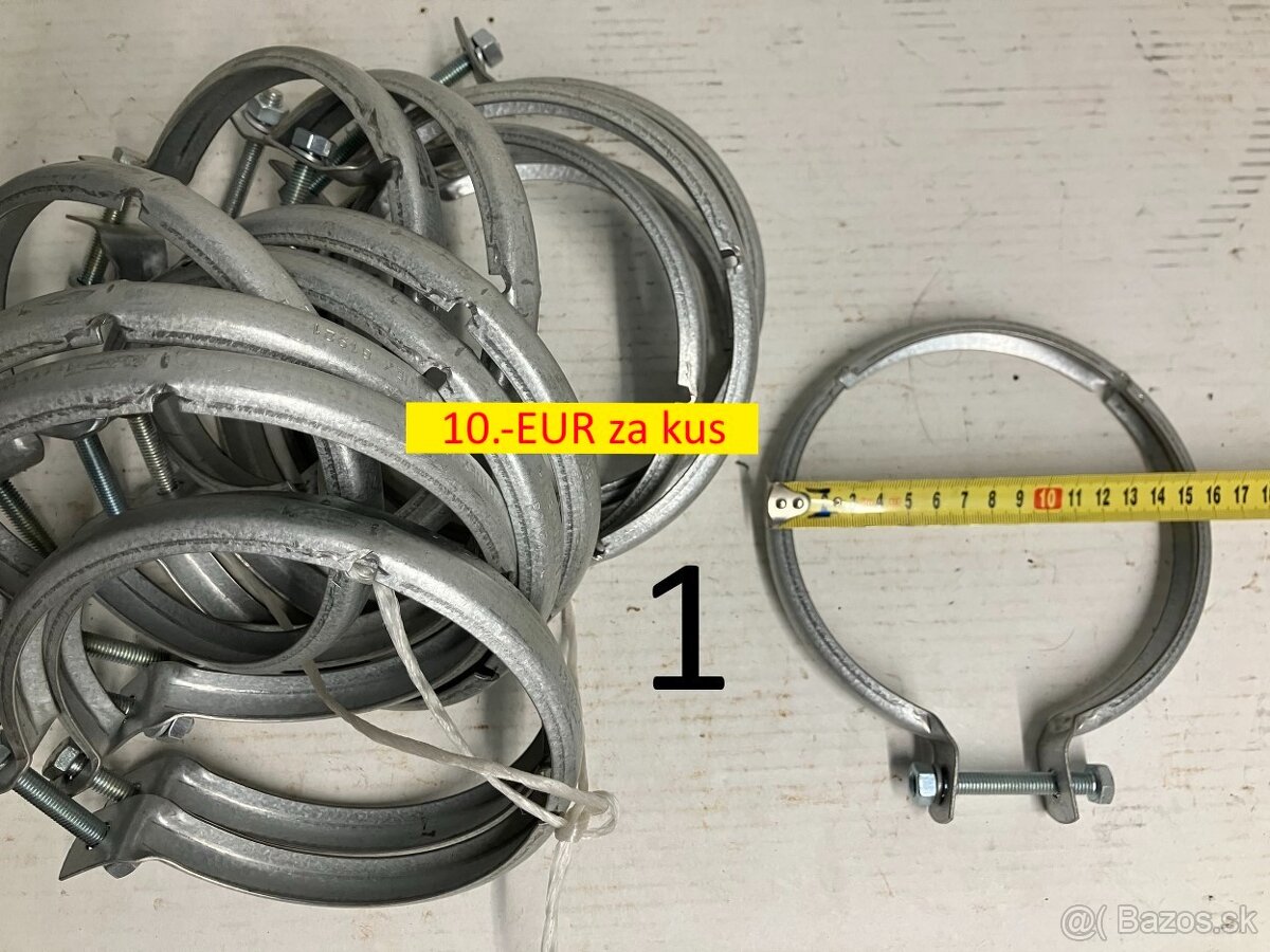 Spony a svorky na výfuk - 2