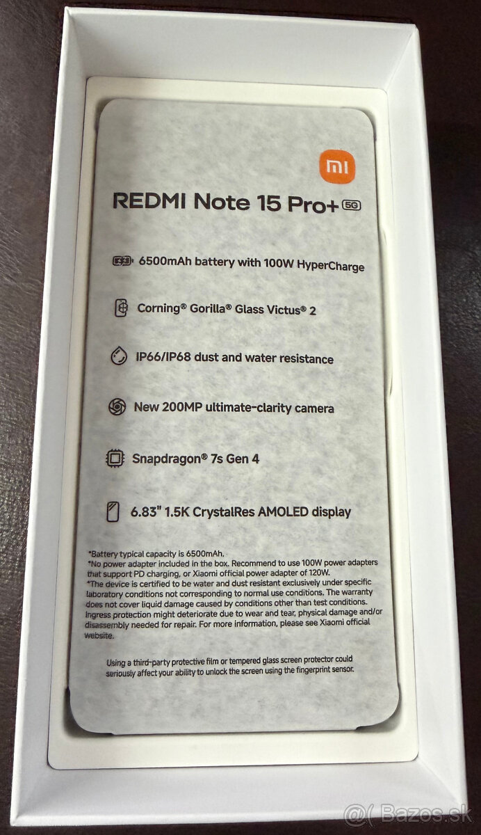 Xiaomi Redmi Note 15 pro + 5G 8/256GB nový - 2
