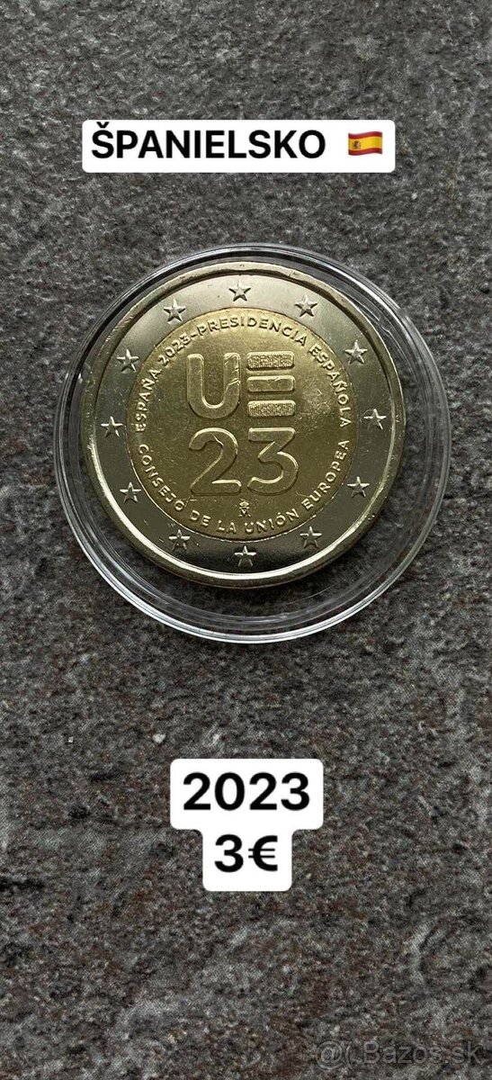 2 eurové mince Španielsko - 2