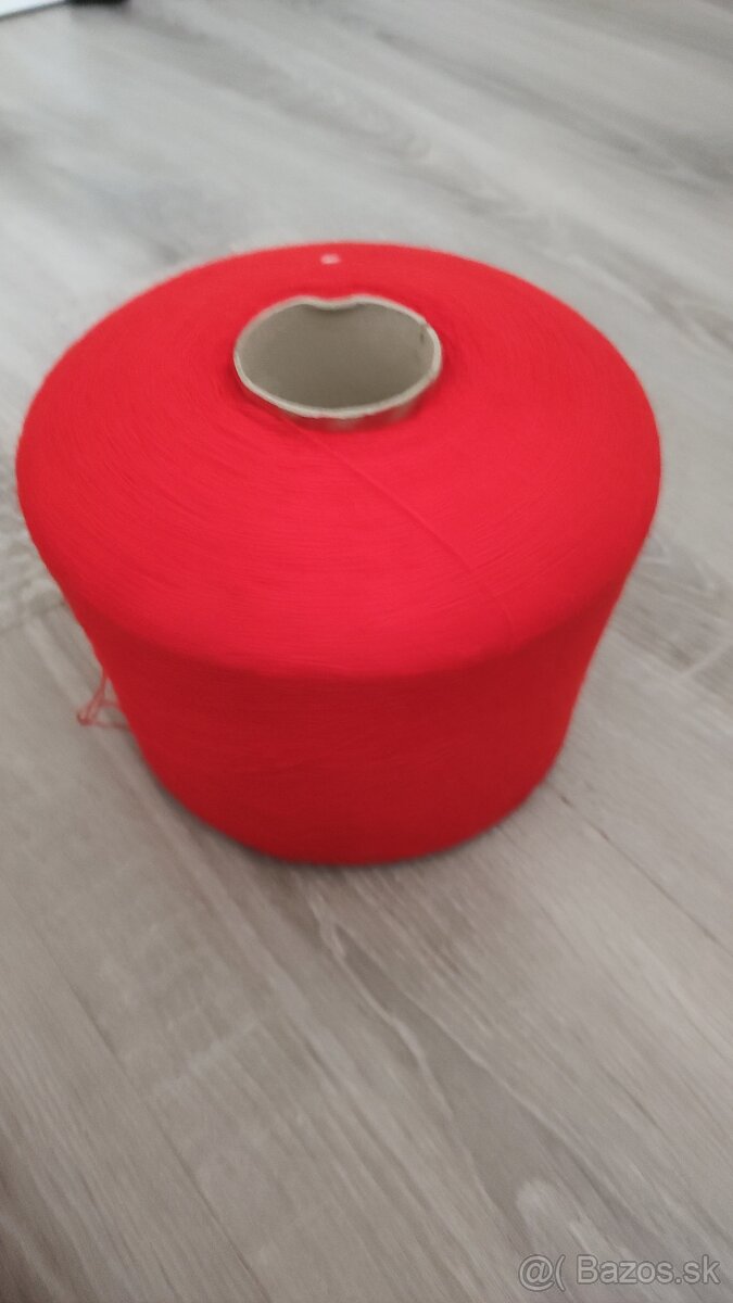 Mega velká priadza-cervena - 2