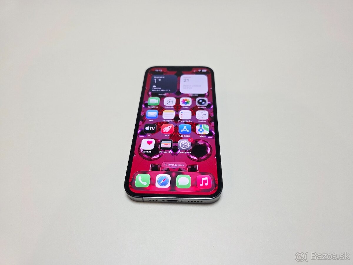 APPLE IPHONE 13 PRO 128GB GRAPHITE,BATERKA 100% TOP STAV - 2