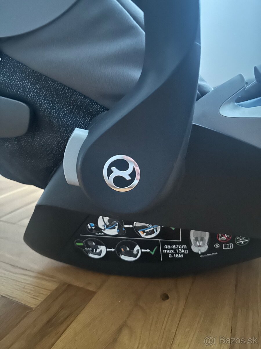 Polohovateľná autosedačka Cybex Cloud T i-Size - 2