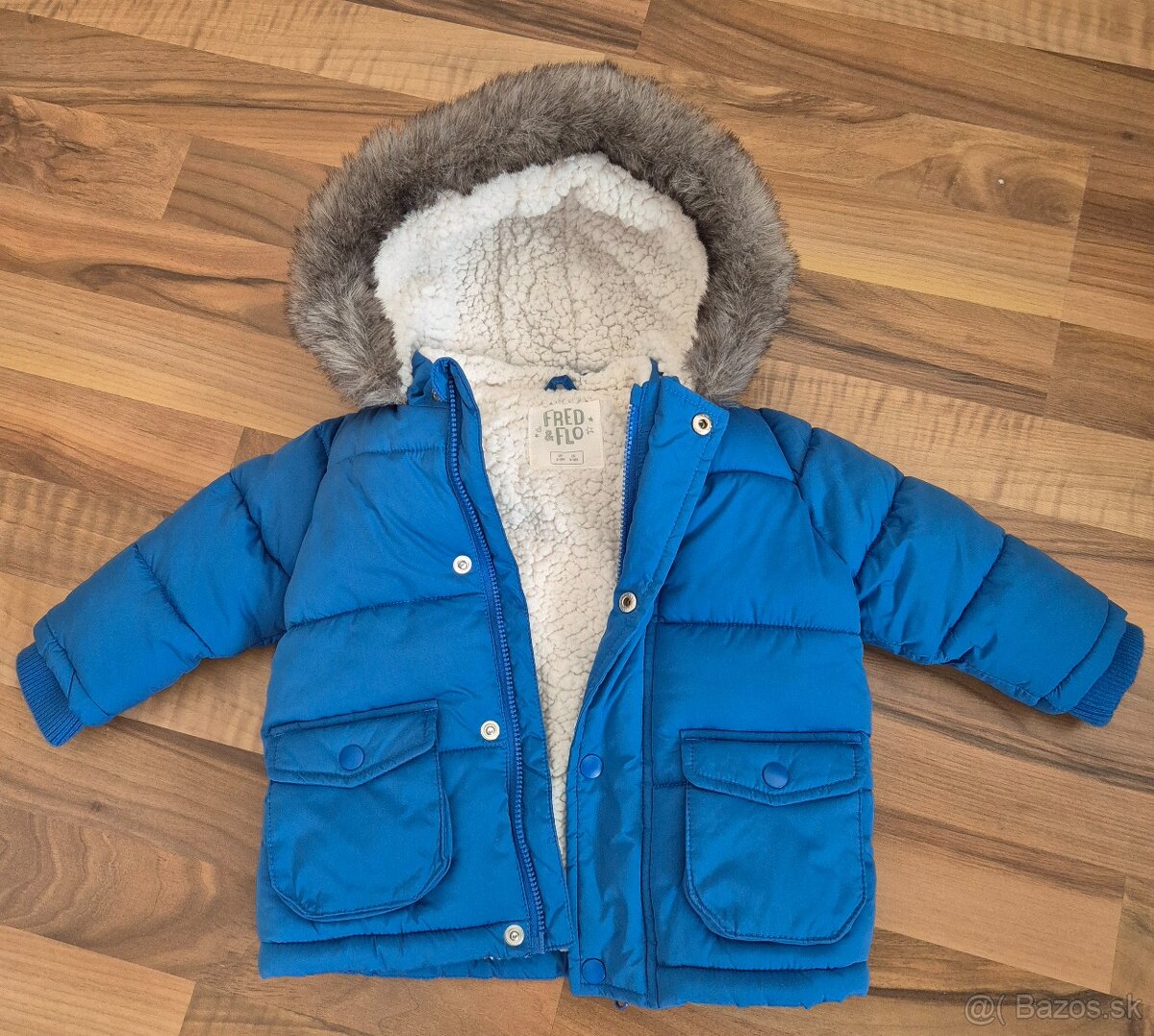 Zimná bunda F&F, veľ. 6-9m - 2