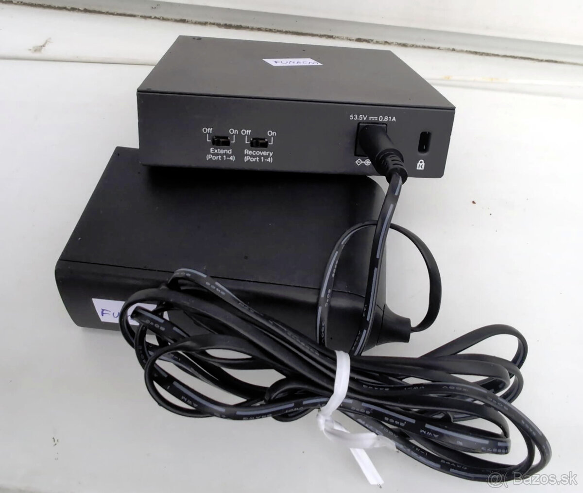 Predám TP-Link LS105LP V2 100mbit switch PoE+ - 2