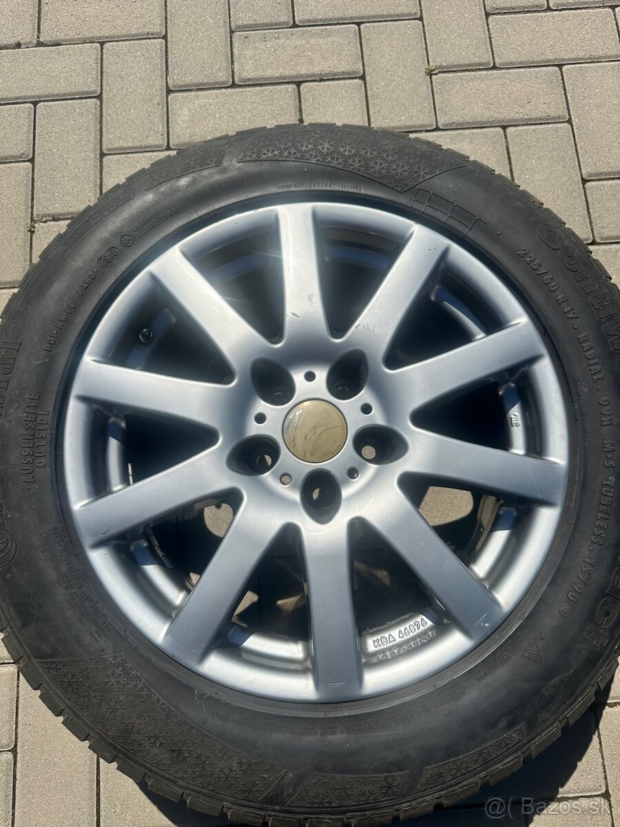 Predám 4 ks hliníkových diskov R17 – 250 € - 2