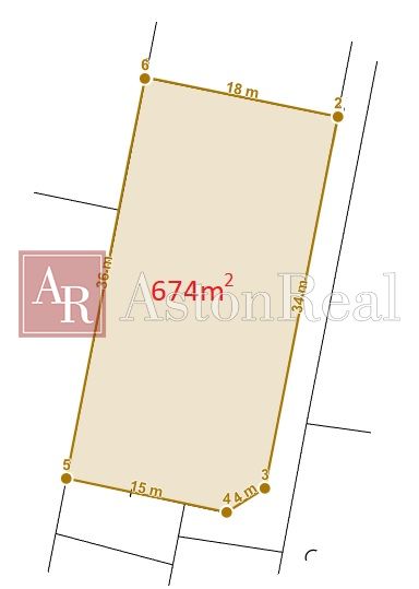 Stavebný pozemok 675m² Žakovce - 2