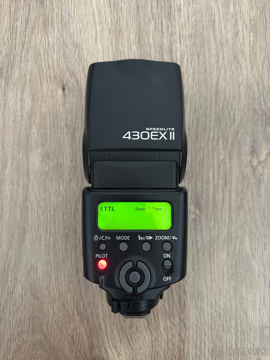 Canon Speedlite 430EX II s originálnym púzdrom - 2