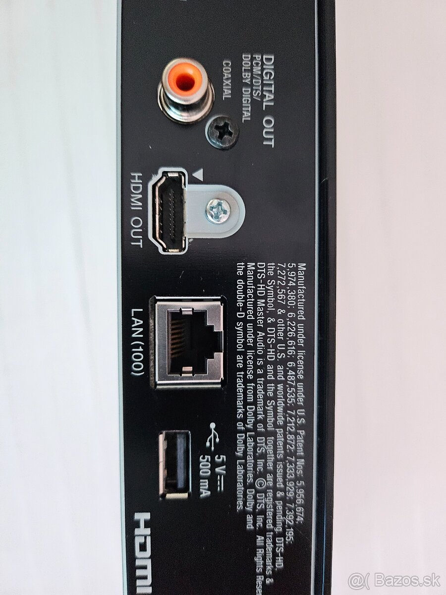 Predám SONY 3D BLU-RAY PREHRÁVAČ TYP BDP-S4100 Stav 10/10 - 2