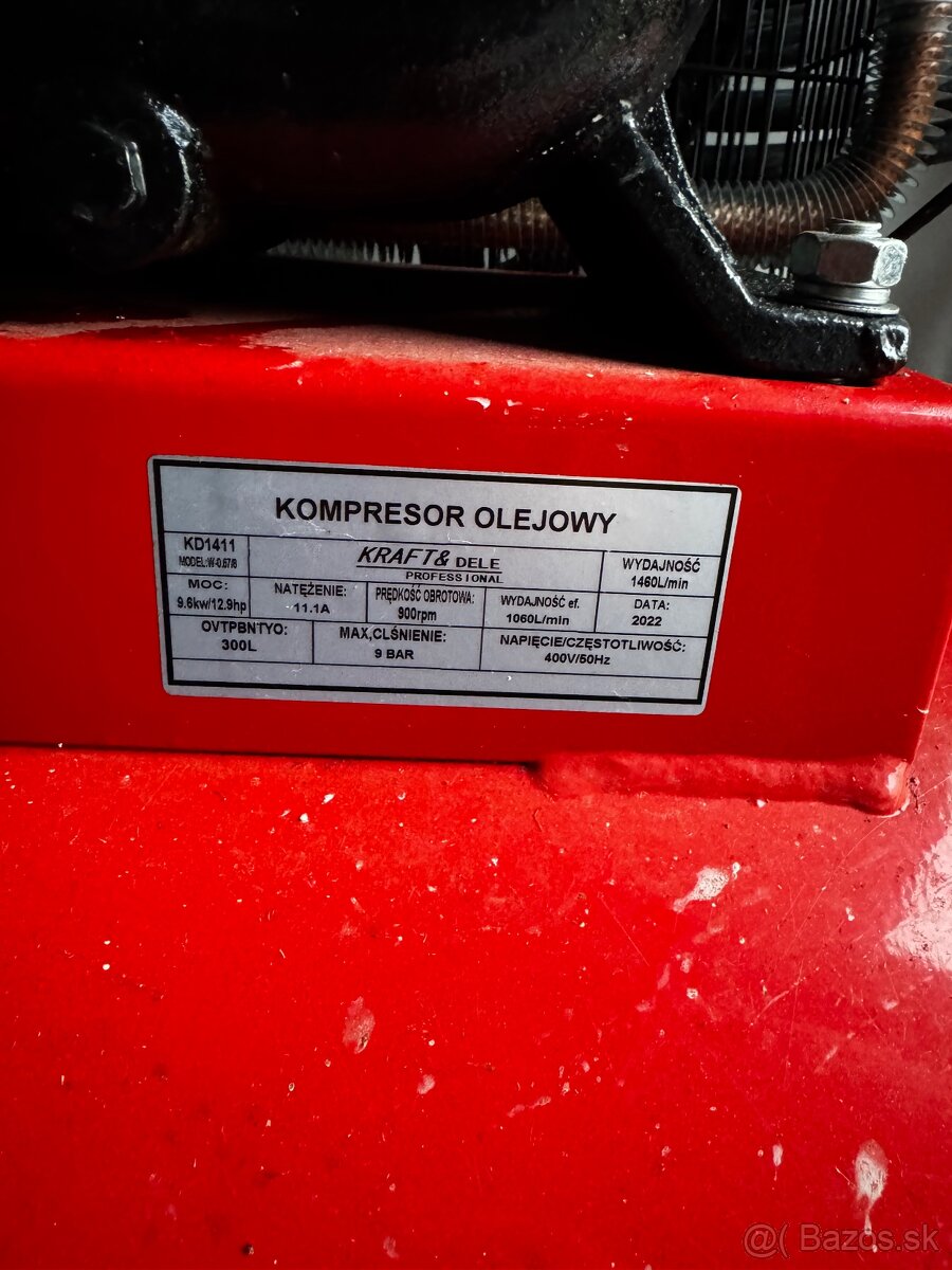Olejový kompresor kraft&dele - 2