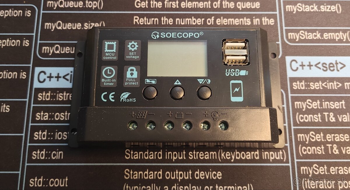 100A PWM regulátory na solárne panely - 2