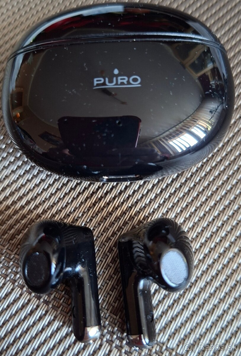 PURO - Bezdrôtové slúchadlá TWS PLAY 2, čierna - 2