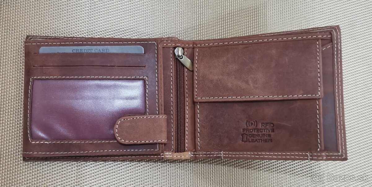 Pánska kožená peňaženka - 2