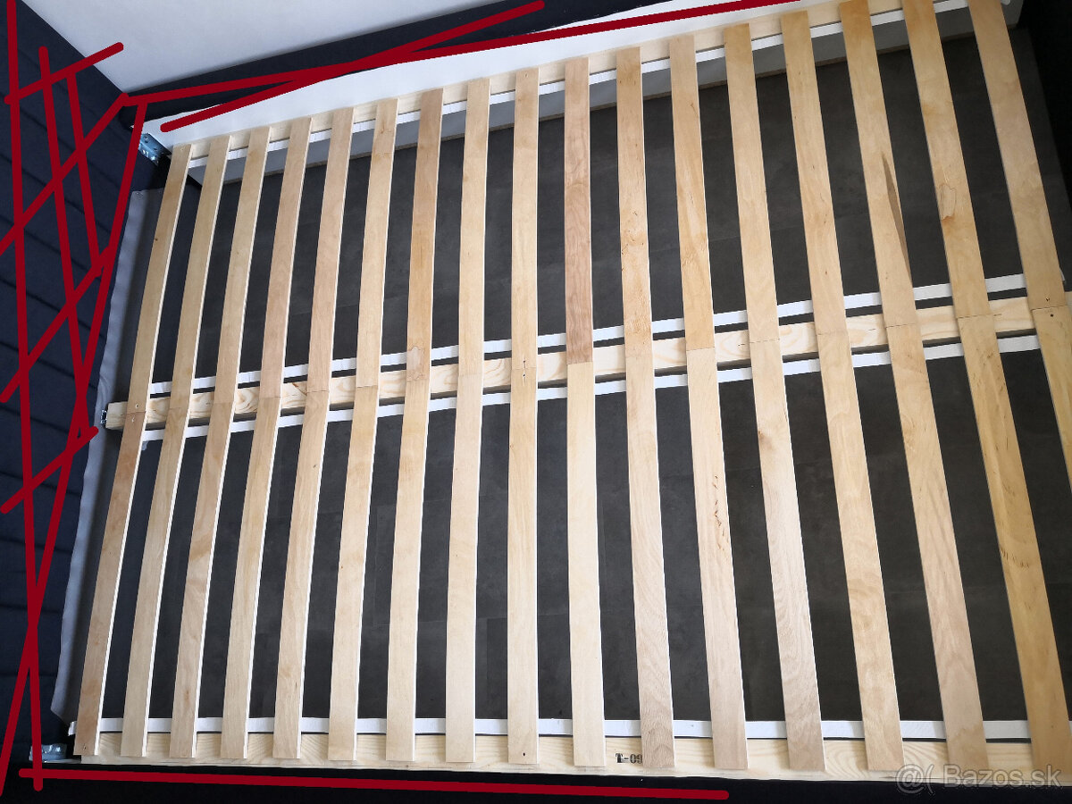 Lamelovy rošt 140x200cm - 2