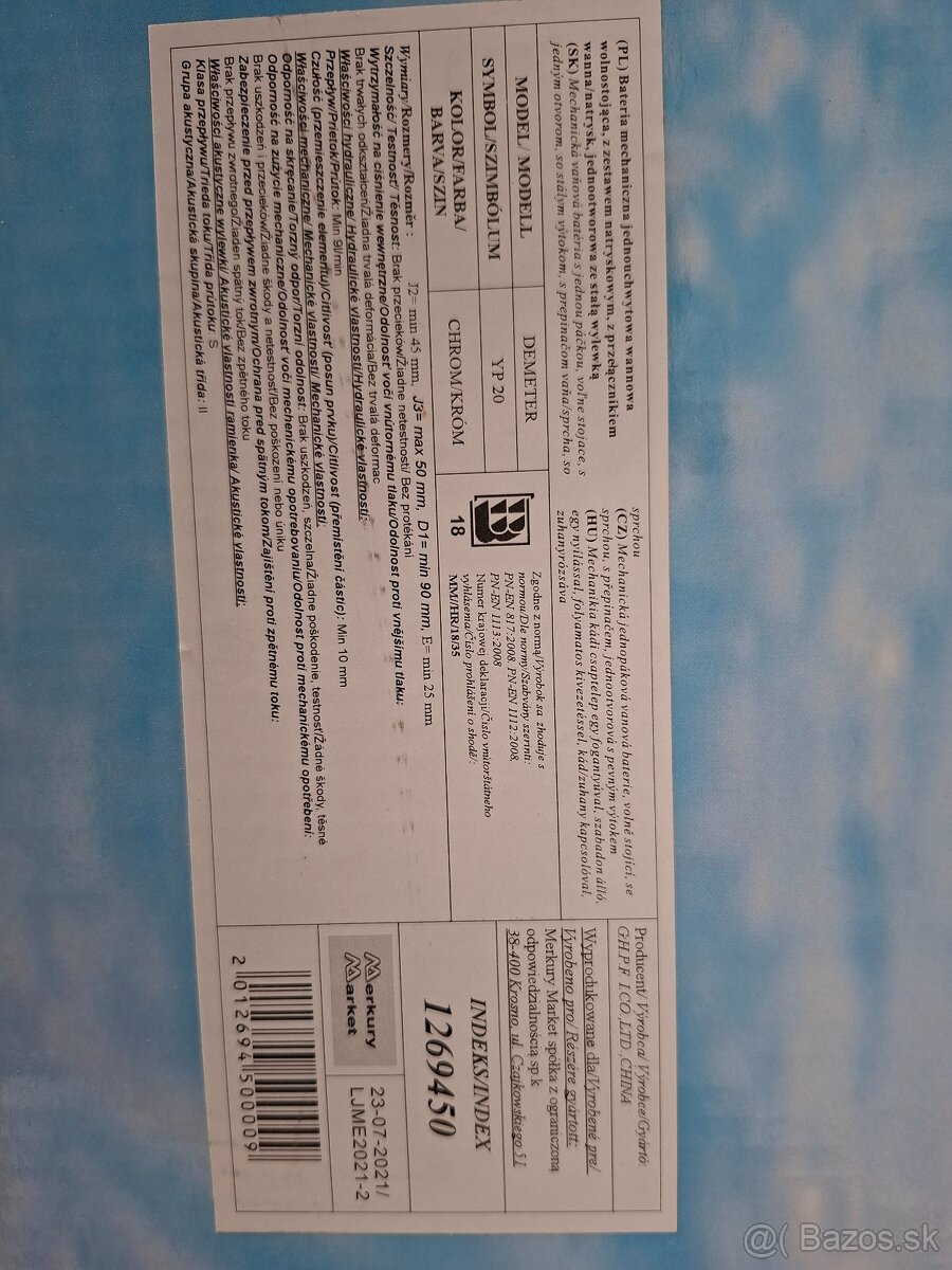 Predám stojanovu bateriu - 2