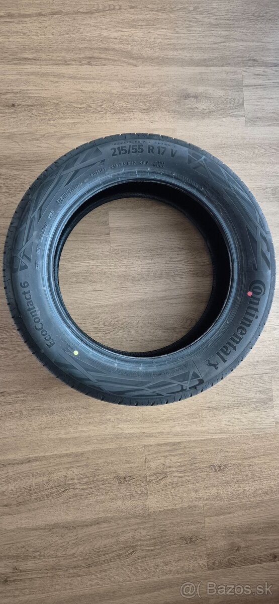 Pneumatiky 215/55R17 94V Continental EcoContact 6 - 2