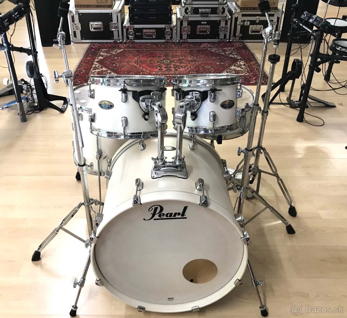 PEARL DECADE MAPLE SATIN WHITE 22,10,12,16,14 - 2