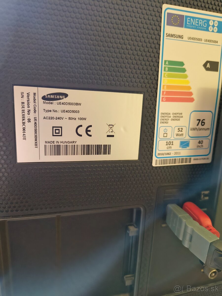 Na predaj Televízor Samsung UE40D5003 - 2