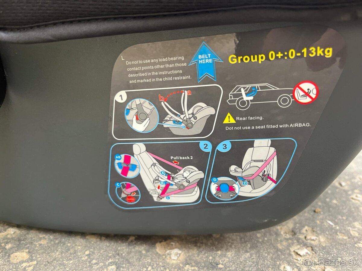 Autosedačka 0-13kg - 2