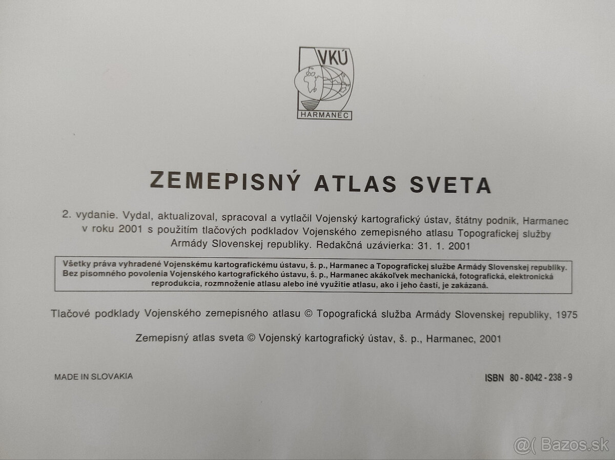Zemepisný atlas sveta - 2