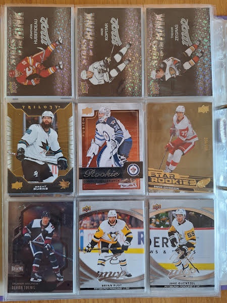 Hokejové kartičky insert,base, young guns,rookie - 2