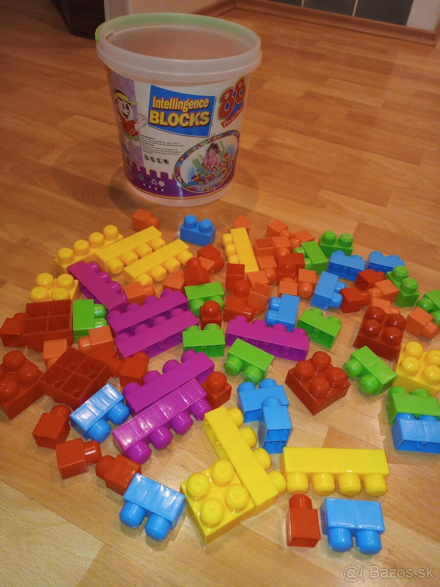 Plastove kocky v style LEGO - 2