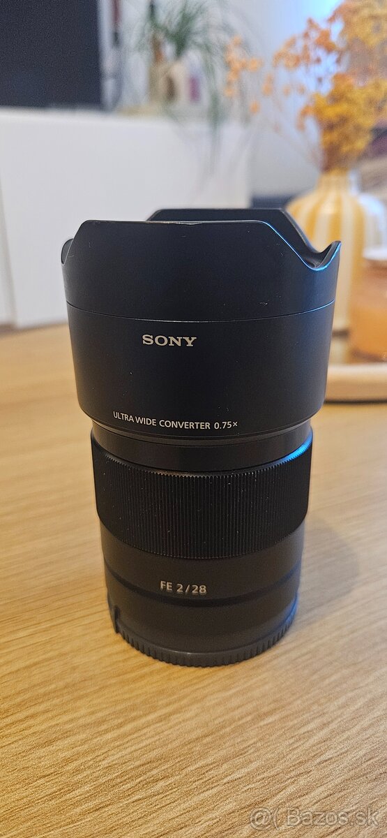 Sony 28mmf2 plus predsadka 21mm - 2