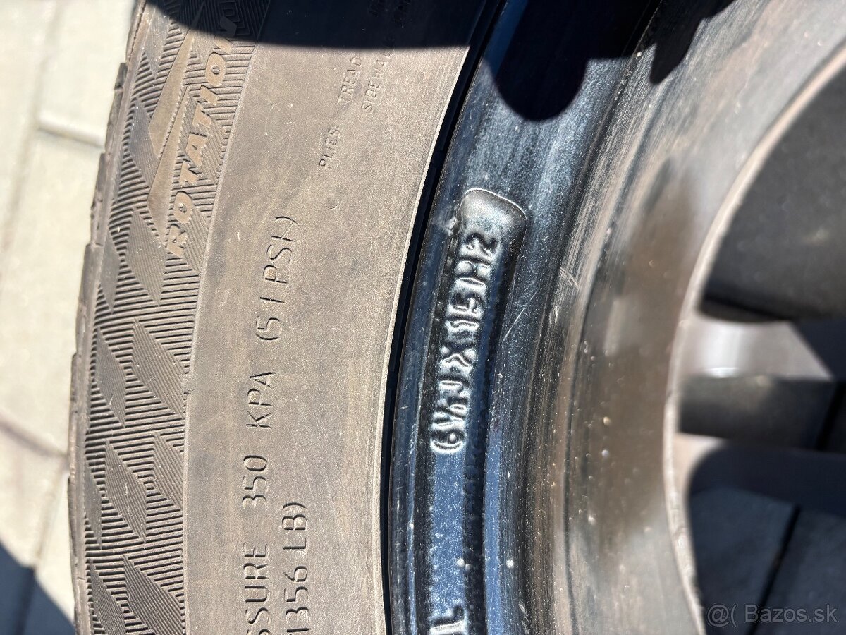 Alu Disky R15 štvordierové - 2