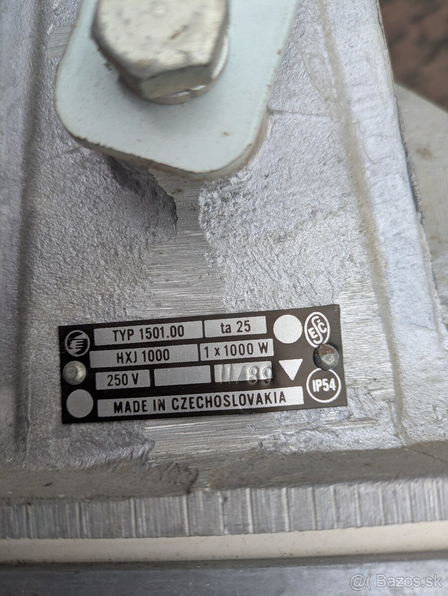 Halogénový reflektor 1000 W - 2