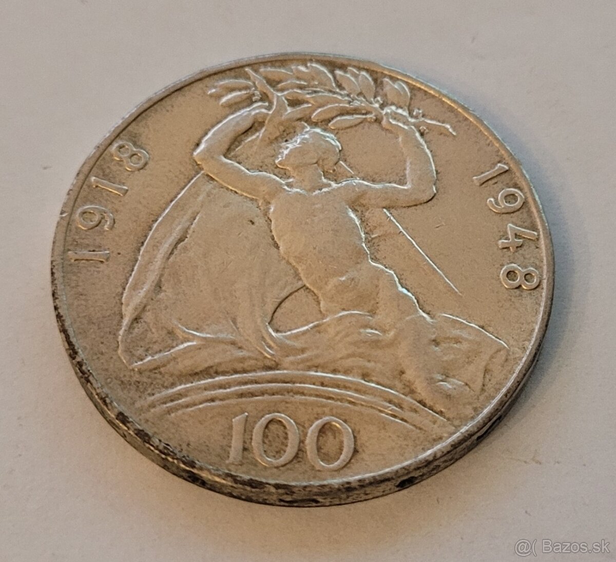 100 Kčs/1948 - Československá republika - 30. výročie vzniku - 2
