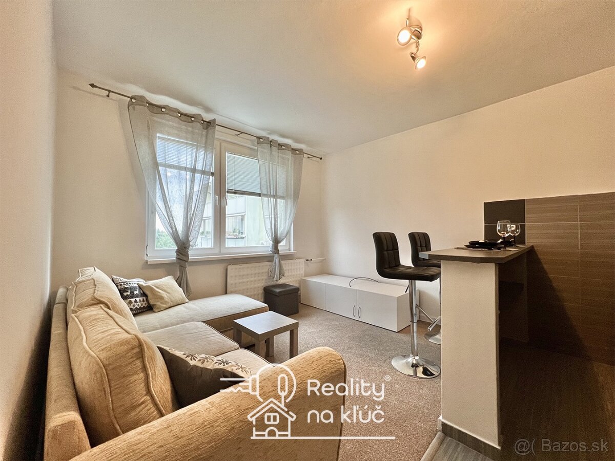 Na prenájom pekný 1-izbový byt s vynikajúcou dispozíciou NZ - 2