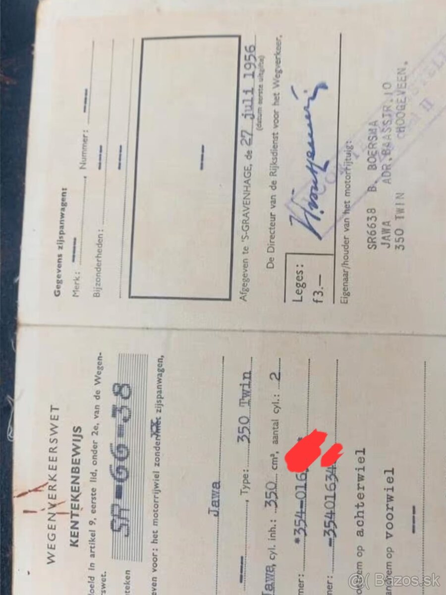 Jawa 350 354 normandia - 2